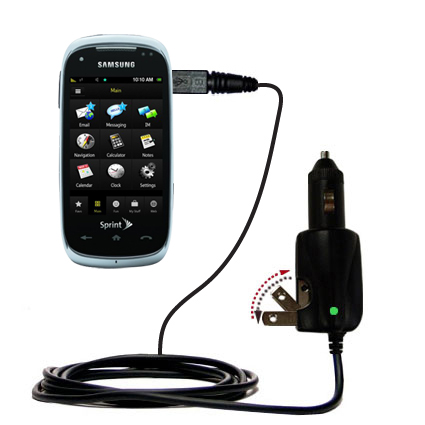 Car & Home 2 in 1 Charger compatible with the Samsung Instinct HD SPH-M850