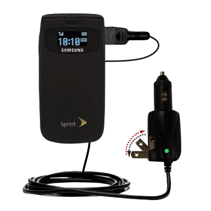 Car & Home 2 in 1 Charger compatible with the Samsung M610