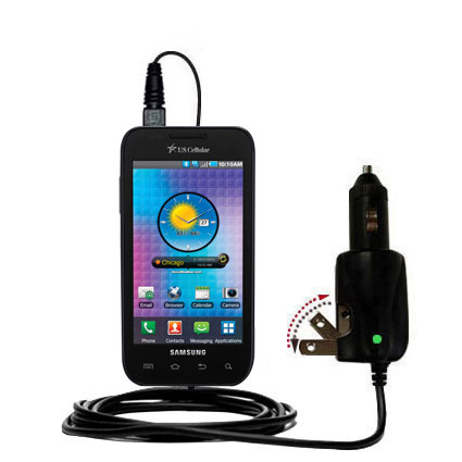 Car & Home 2 in 1 Charger compatible with the Samsung Mesmerize
