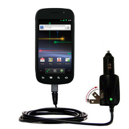Car & Home 2 in 1 Charger compatible with the Samsung Nexus S