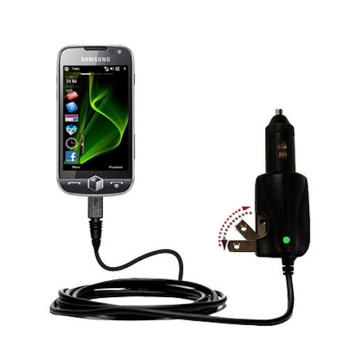 Car & Home 2 in 1 Charger compatible with the Samsung Omnia II