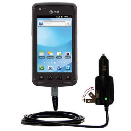 Car & Home 2 in 1 Charger compatible with the Samsung Rugby Smart