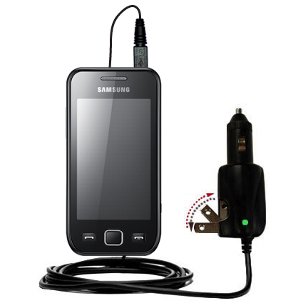 Car & Home 2 in 1 Charger compatible with the Samsung S5250