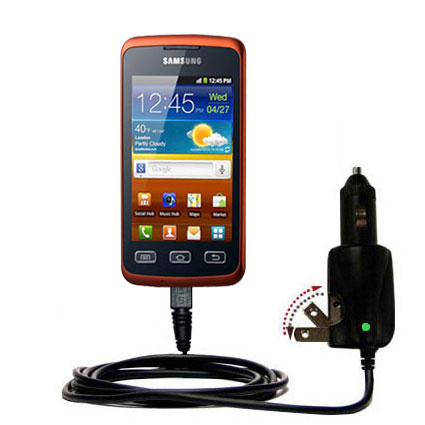 Car & Home 2 in 1 Charger compatible with the Samsung S5690