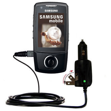 Car & Home 2 in 1 Charger compatible with the Samsung SCH-i520