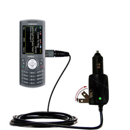 Car & Home 2 in 1 Charger compatible with the Samsung SCH-R560