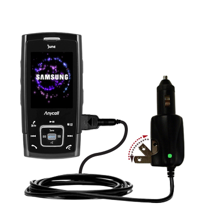 Car & Home 2 in 1 Charger compatible with the Samsung SCH-V940
