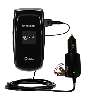 Car & Home 2 in 1 Charger compatible with the Samsung SGH-A117