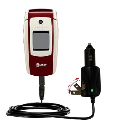 Car & Home 2 in 1 Charger compatible with the Samsung SGH-A127
