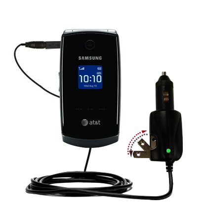 Car & Home 2 in 1 Charger compatible with the Samsung SGH-A517