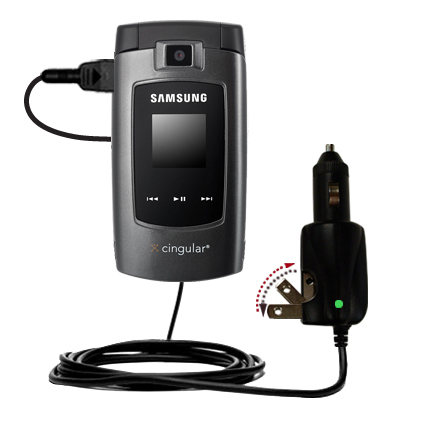 Car & Home 2 in 1 Charger compatible with the Samsung SGH-A707