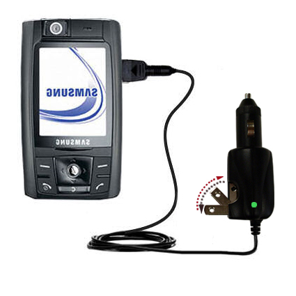 Car & Home 2 in 1 Charger compatible with the Samsung SGH-D800