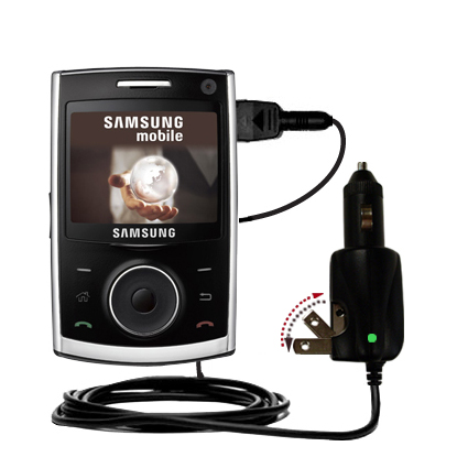 Car & Home 2 in 1 Charger compatible with the Samsung SGH-i620