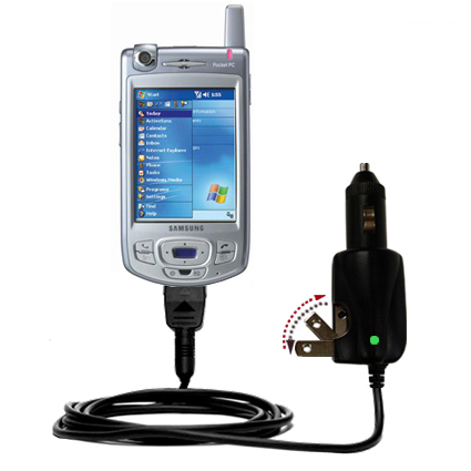 Car & Home 2 in 1 Charger compatible with the Samsung SGH-i700