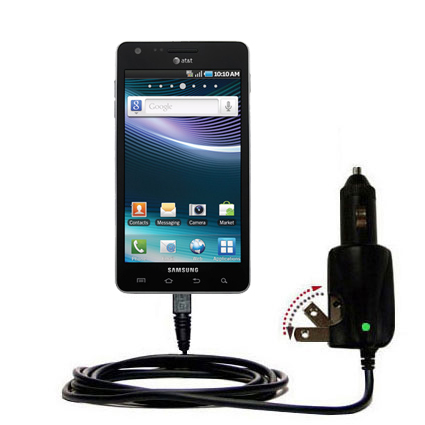 Car & Home 2 in 1 Charger compatible with the Samsung SGH-I997