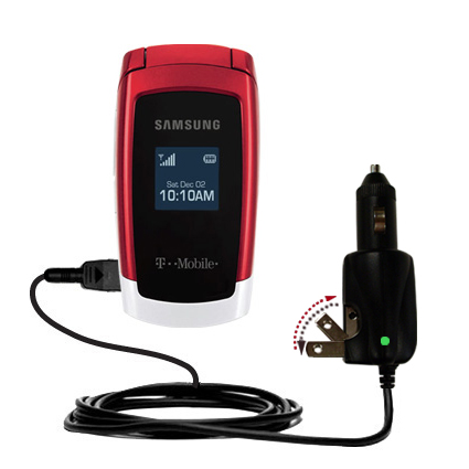 Car & Home 2 in 1 Charger compatible with the Samsung SGH-T219