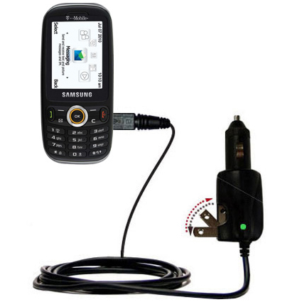 Car & Home 2 in 1 Charger compatible with the Samsung SGH-T369