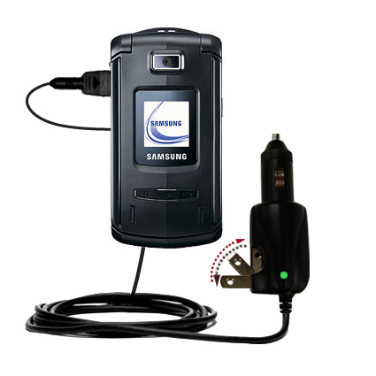 Car & Home 2 in 1 Charger compatible with the Samsung SGH-V804