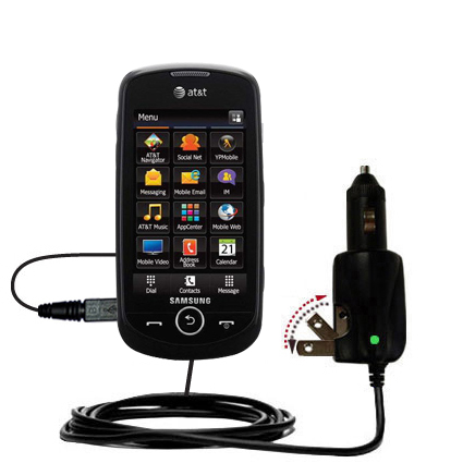 Car & Home 2 in 1 Charger compatible with the Samsung Solstice II