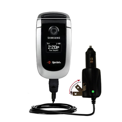 Car & Home 2 in 1 Charger compatible with the Samsung SPH-A840 / PM-A840
