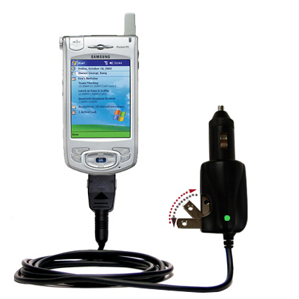 Car & Home 2 in 1 Charger compatible with the Samsung SPH-i700
