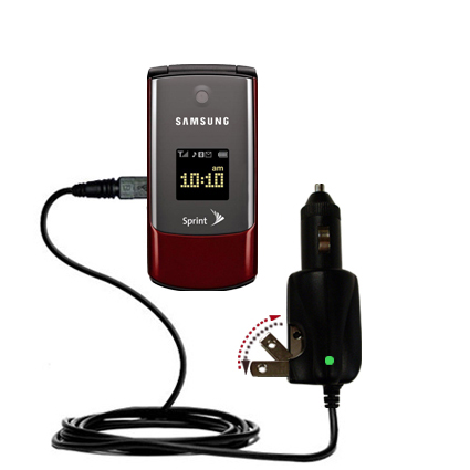 Car & Home 2 in 1 Charger compatible with the Samsung SPH-M320