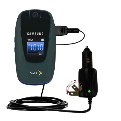 Car & Home 2 in 1 Charger compatible with the Samsung SPH-M510