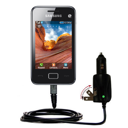 Car & Home 2 in 1 Charger compatible with the Samsung Star 3