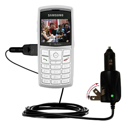 Car & Home 2 in 1 Charger compatible with the Samsung Trace T519
