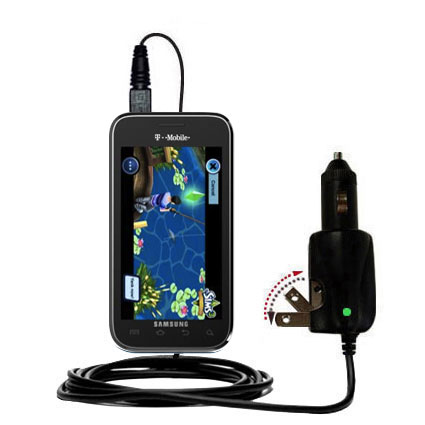 Car & Home 2 in 1 Charger compatible with the Samsung Vibrant Plus