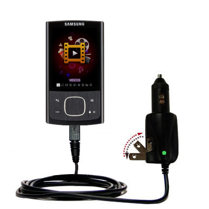 Car & Home 2 in 1 Charger compatible with the Samsung YP-R0 Digital Media Player