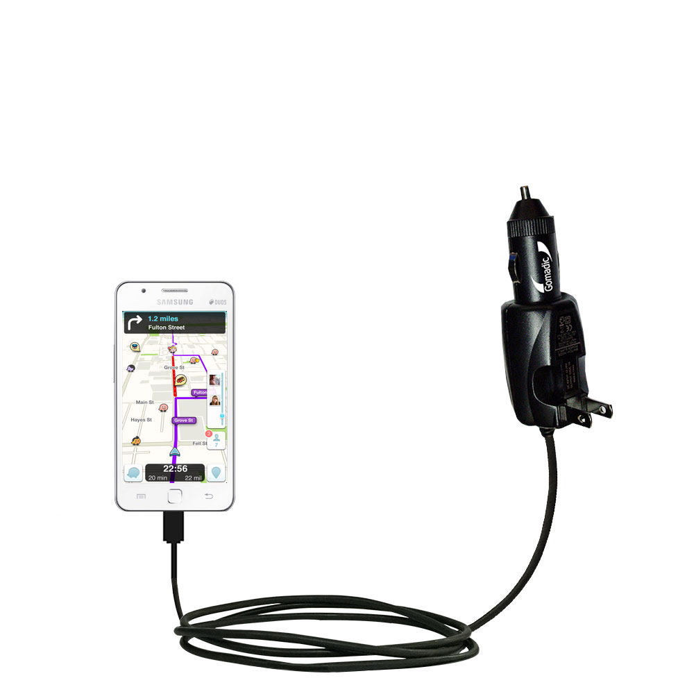 Car & Home 2 in 1 Charger compatible with the Samsung Z1
