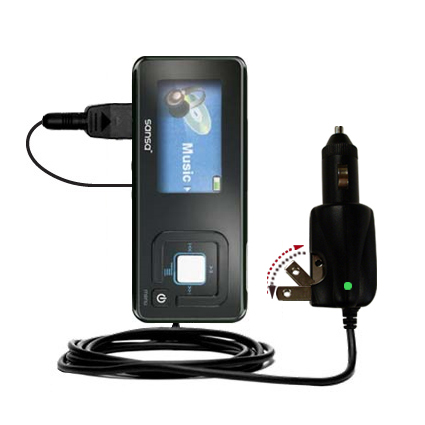 Car & Home 2 in 1 Charger compatible with the Sandisk Sansa c240