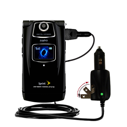 Car & Home 2 in 1 Charger compatible with the Sanyo Katana II