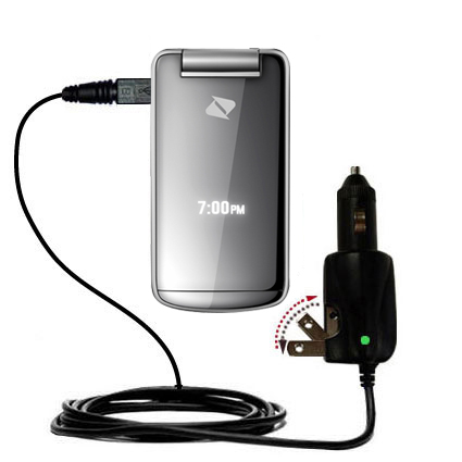 Car & Home 2 in 1 Charger compatible with the Sanyo Mirror