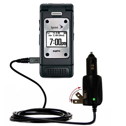 Car & Home 2 in 1 Charger compatible with the Sanyo Pro 700