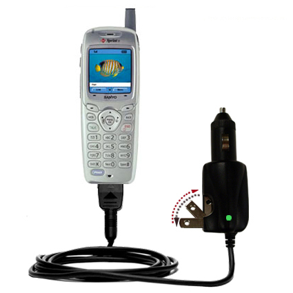 Car & Home 2 in 1 Charger compatible with the Sanyo SCP-4900 / SCP 4900
