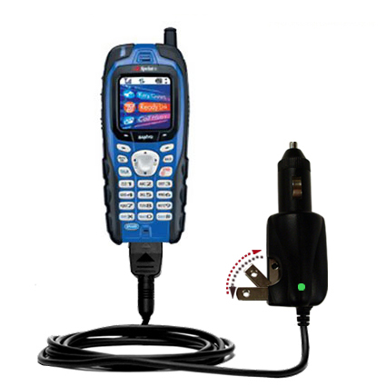 Car & Home 2 in 1 Charger compatible with the Sanyo SCP-7200 / SCP 7200