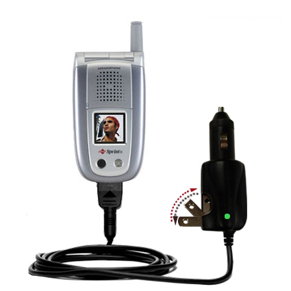 Car & Home 2 in 1 Charger compatible with the Sanyo SCP-8200 / SCP 8200