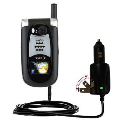 Car & Home 2 in 1 Charger compatible with the Sanyo SCP-8400