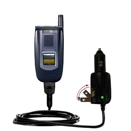 Car & Home 2 in 1 Charger compatible with the Sanyo VM4500 / VM 4500