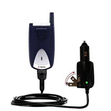 Car & Home 2 in 1 Charger compatible with the Sanyo Voice Phone SCP-200