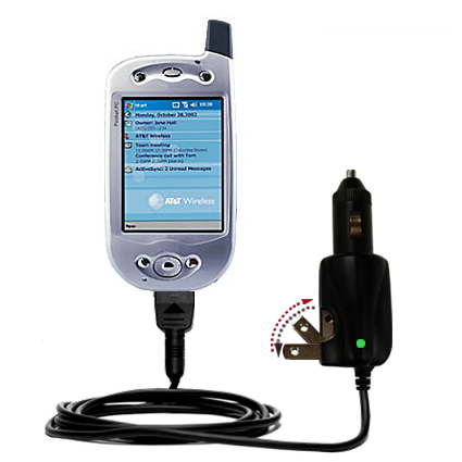 Car & Home 2 in 1 Charger compatible with the Siemens SX56 Pocket PC Phone