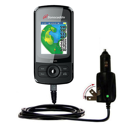 Car & Home 2 in 1 Charger compatible with the Sonocaddie v300 Plus GPS
