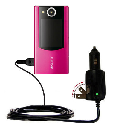 Car & Home 2 in 1 Charger compatible with the Sony Bloggie Duo