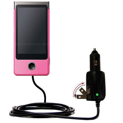 Car & Home 2 in 1 Charger compatible with the Sony bloggie MHS-TS20K Mobile HD Snap