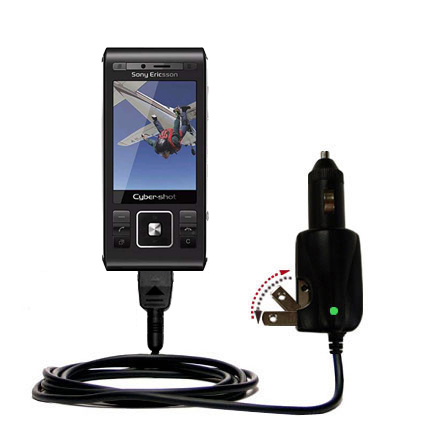 Car & Home 2 in 1 Charger compatible with the Sony C905A