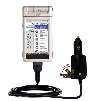 Car & Home 2 in 1 Charger compatible with the Sony Clie NX60