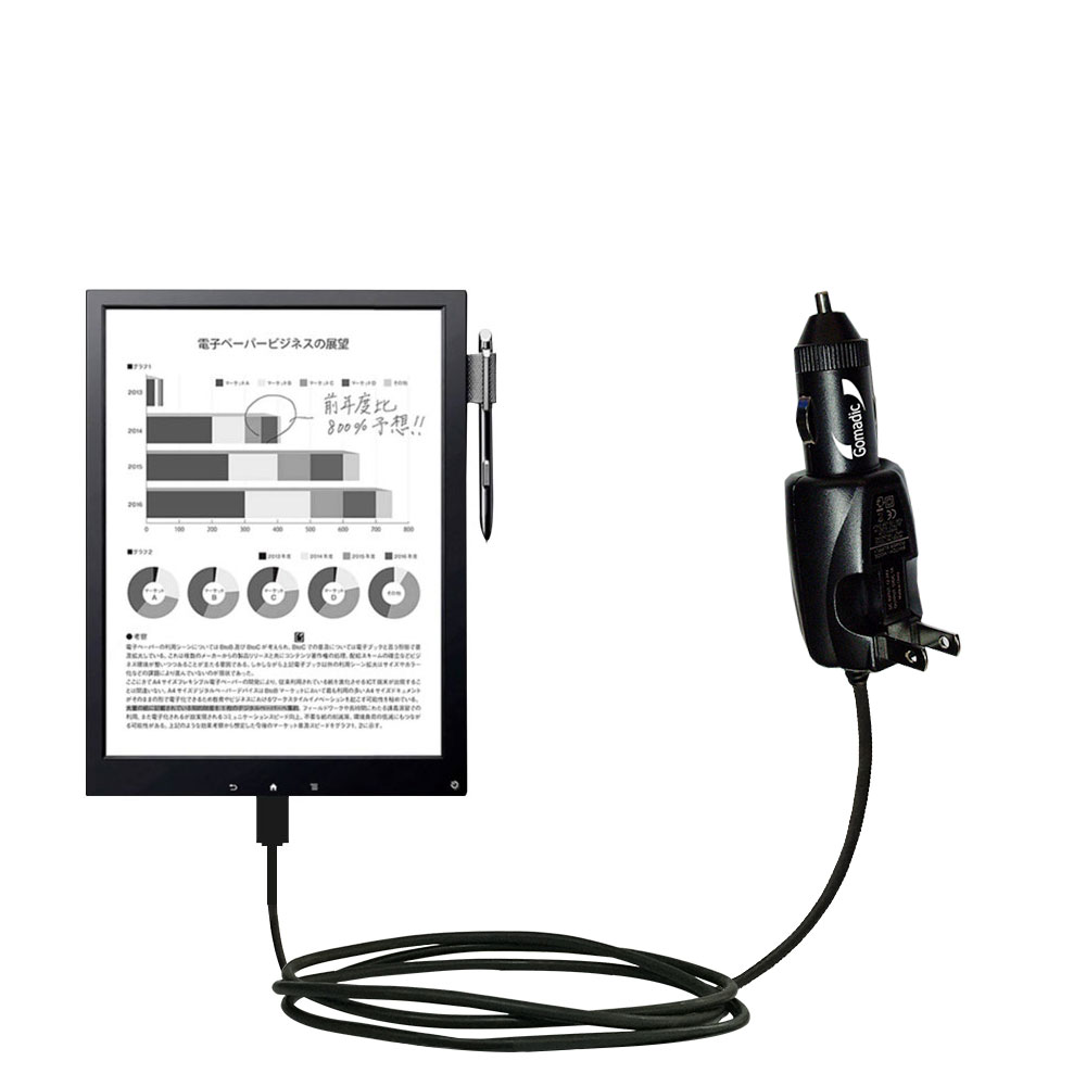 Car & Home 2 in 1 Charger compatible with the Sony DPTS1 / DPT-S1