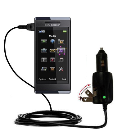Car & Home 2 in 1 Charger compatible with the Sony Ericsson Aino